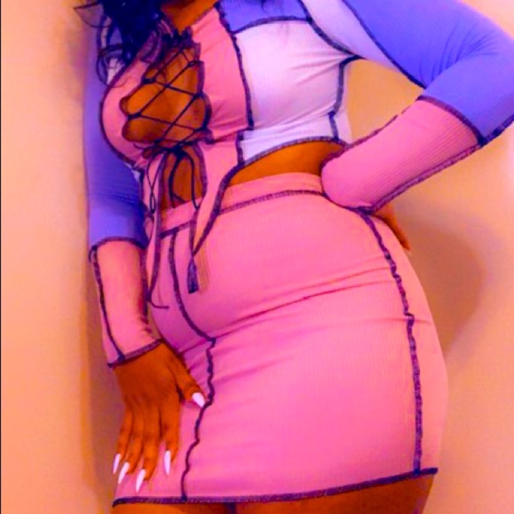 Two Piece Skirt Set